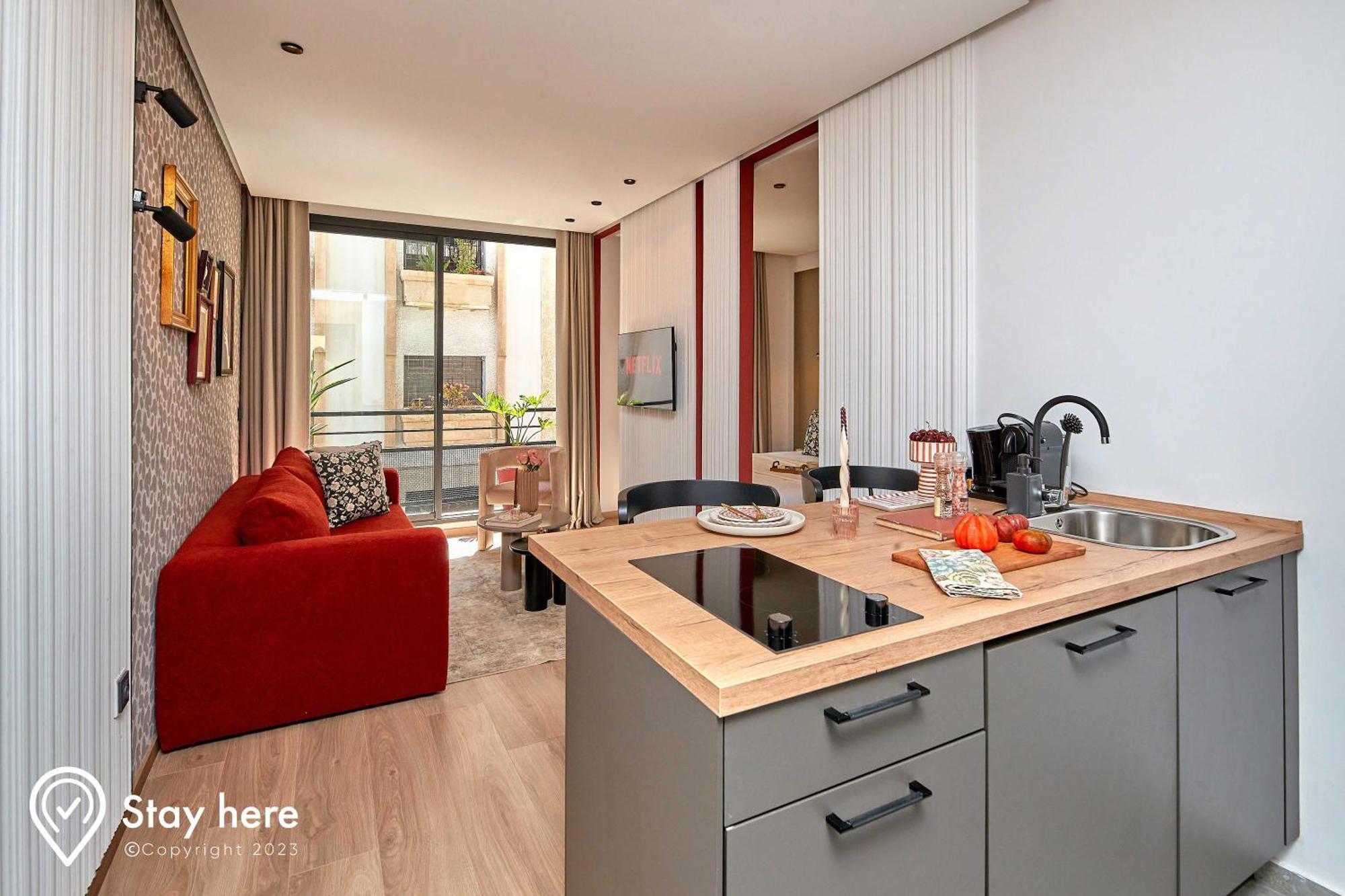 Stayhere Casablanca - Maarif - Elite Residence 외부 사진